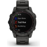 Часы GARMIN FENIX 7 – SAPPHIRE SOLAR EDITION CARBON GREY DLC TITANIUM WITH CARBON GREY DLC VENTED TITANIUM BAND 11341