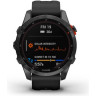 Часы GARMIN FENIX 7S SOLAR SLATE GRAY WITH BLACK BAND 11159