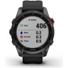 Часы GARMIN FENIX 7S SOLAR SLATE GRAY WITH BLACK BAND 11159