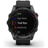 Часы GARMIN FENIX 7S SOLAR SLATE GRAY WITH BLACK BAND 11159