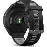Часы GARMIN FORERUNNER 965 CARBON GRAY DLC TITANIUM BEZEL WITH BLACK CASE AND BLACK/POWDER GRAY SILICONE BAND 010-02809-10