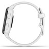 Часы GARMIN VENU SQ – MUSIC EDITION SLATE ALUMINUM BEZEL WITH WHITE CASE AND SILICONE BAND 10803