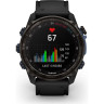 Часы-навигатор GARMIN DESCENT MK3I 51 мм CARBON GREY DLC TITANIUM WITH BLACK SILICONE BAND 010-02752-11